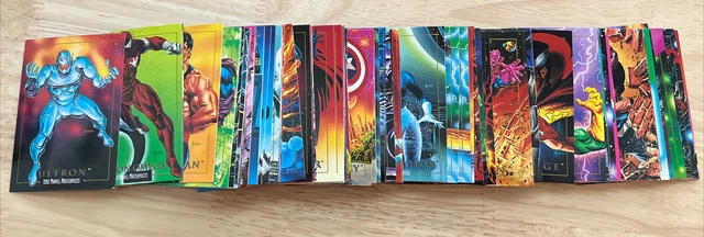 1992 Marvel Masterpieces Base Card Singles - You Pick & Complete Your Set