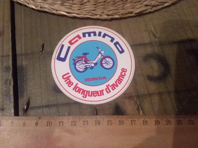 Autocollant Vintage Peugeot 24h Du Mans 1980 – Moto Cyclomoteur, Original
