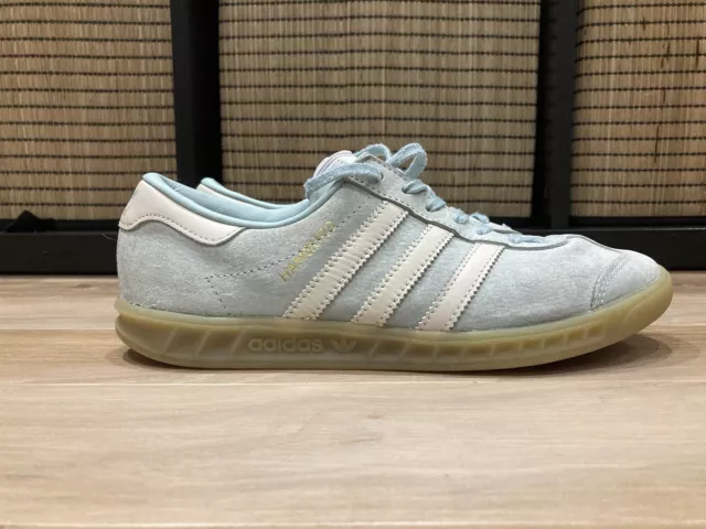 ADIDAS ORIGINALS HAMBURG Ladies Sneaker Shoes Leather Shoes Pink