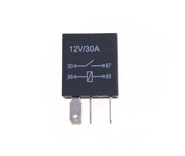 4pcs 12V Four Pin 80A 80AMP Coche Vehículo Conjunto Bomba Luz Cuerno Universal Kusrkot 12v Rele De 4 Pines
