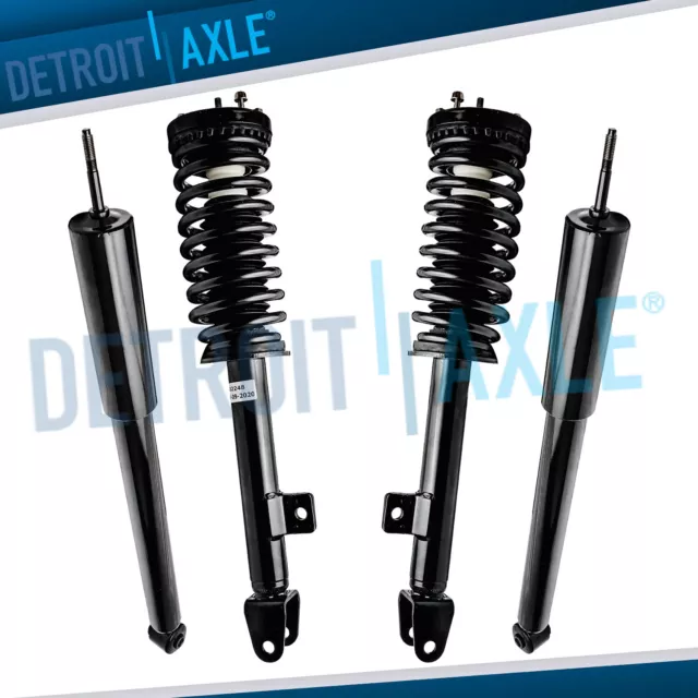 RWD Front Struts + Rear Shocks for 2006-2010 Dodge Charger Magnum Chrysler 300