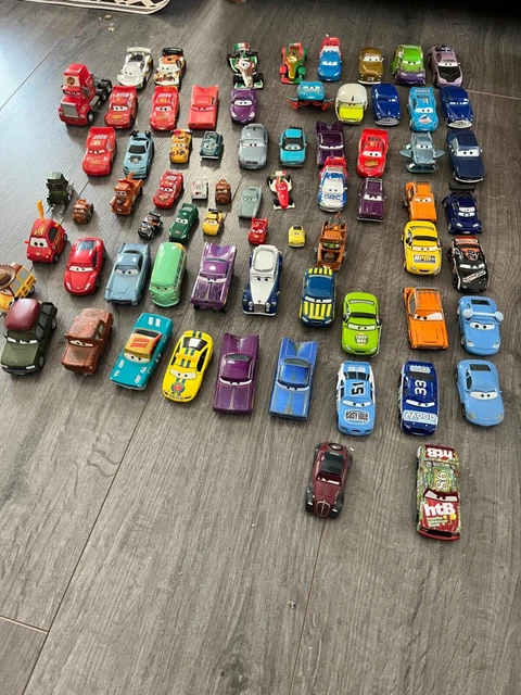 Lot De 58 Voitures Disney Pixar Cars Rare Collector 1/55 + Autres Petites