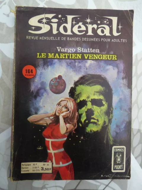 Bd - Sideral N°35 - Comics Pocket - 1974