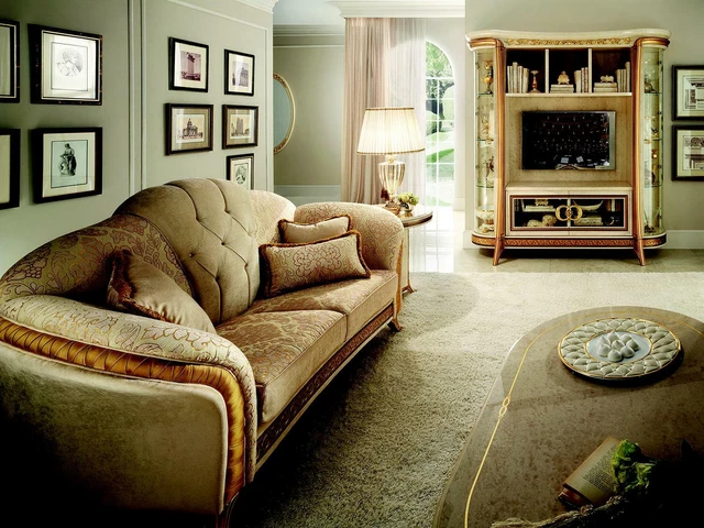 Sofa Couch 2 Seater Design Sofas Art New Arredoclassic Italy Luxury Comfortable 2