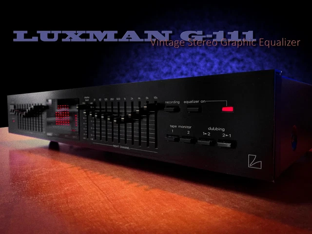 LUXMAN G-11 GRAPHIC Frequency Equalizer $249.00 - PicClick