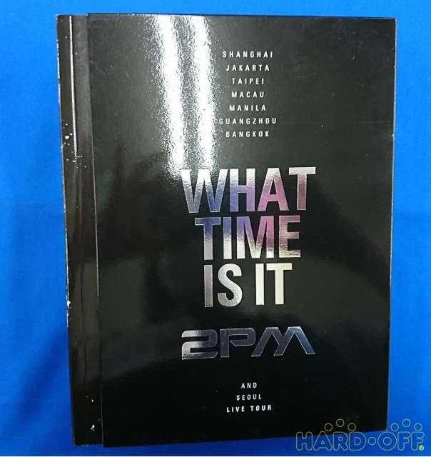 ⑪ What Time Is It: 2PM Live Tour DVD 新品 2017 2PM CONCERT 6Nights 3 DVDs set | eBay