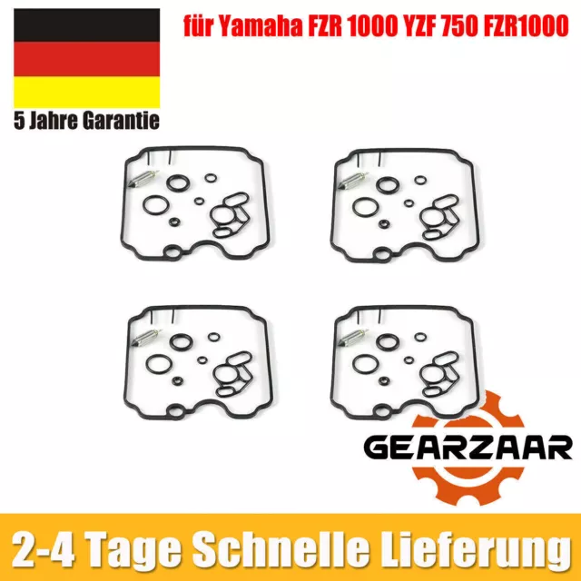 4x Vergaser Reparatur Satz für Yamaha FZR 1000 YZF 750 FZR1000 Vergaserteile