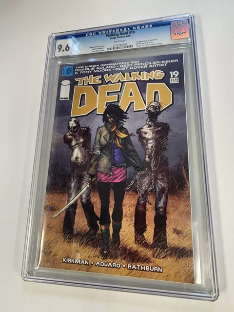 The Walking Dead #19, CGC 9.4 Image Comics, June 2005, Michonne 1st Appearance