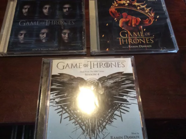 Ramin Djawadi SCORE [3 CD Alben ][Soundtrack]  Game Of Thrones Season 2 4  6