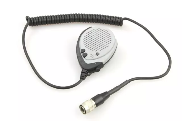 CeoTronics SM3 Mikrofon mit Stecker für Motorola Hirose, 12 pin / Grau