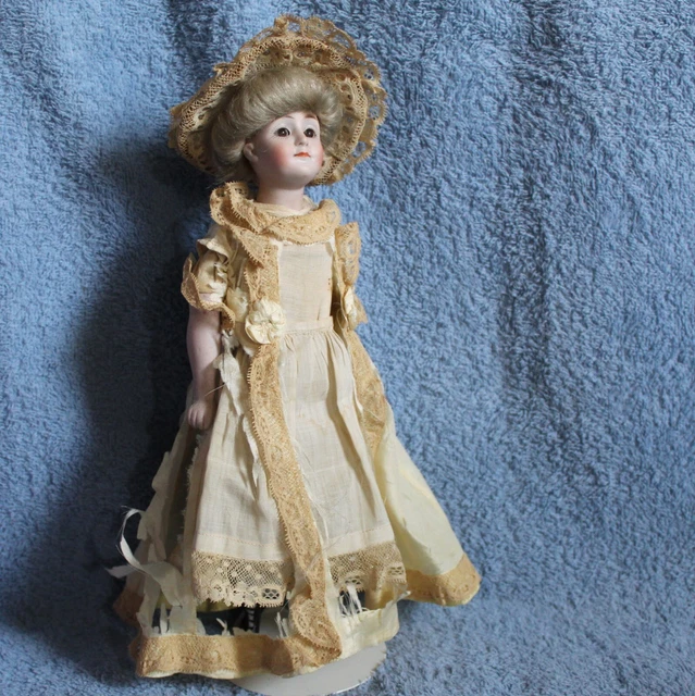 ANTIQUE~10" Doll~German~Porcelain Bisque~All Original~KESTNER GIBSON GIRL~BEAUTY 6