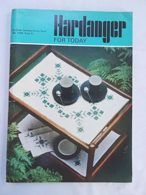 Abrigos de coser originales de colección Hardanger Pattern Designs años 60 folleto