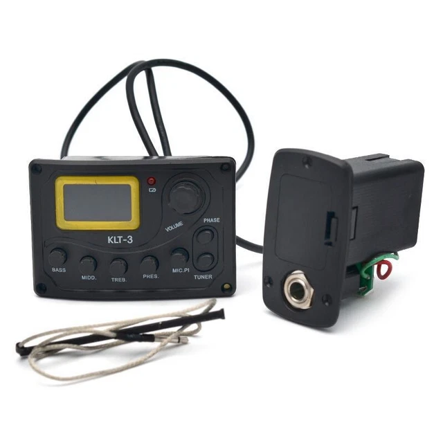 Système D'égaliseur EQ 3 Bandes Préampli Guitare Acoustique