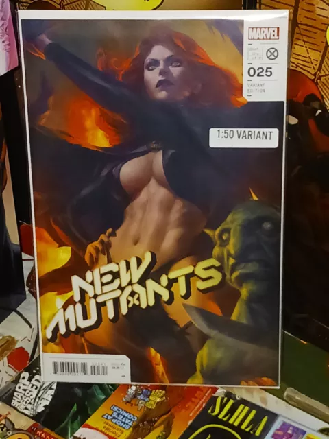 New Mutants #25 1:50 Stanley Artgerm Lau  Retailer Incentive Variant Comic 2022
