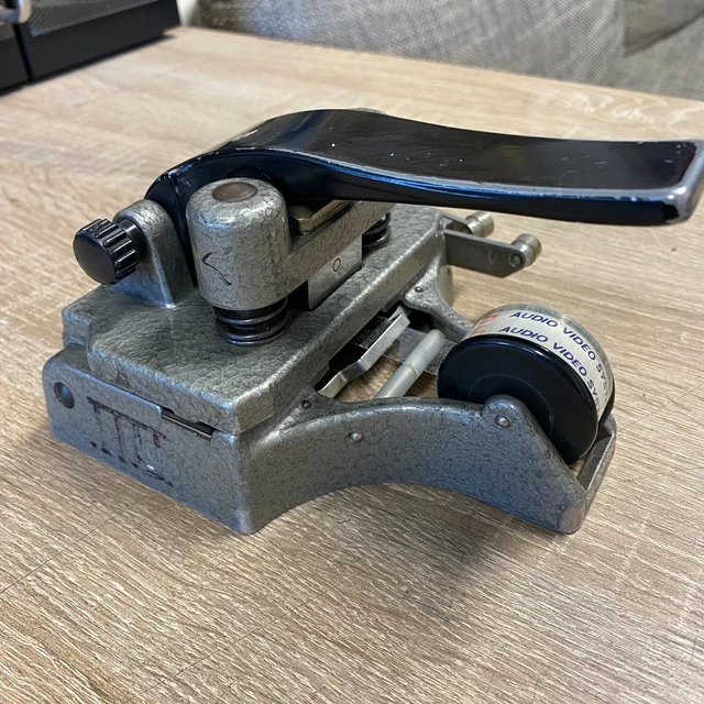 Dispositivo de empalme de película ARRI para proyector de película de 16 mm manual, puede ver videos