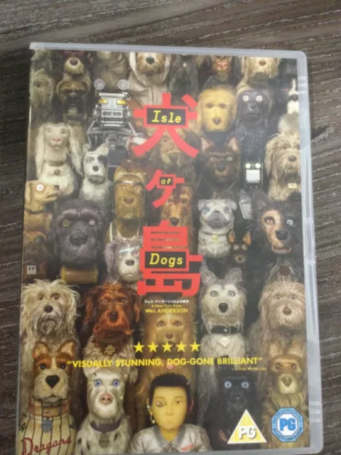 Isle of Dogs DVD (2018) Wes Anderson cert PG Incredible Value.Very good.