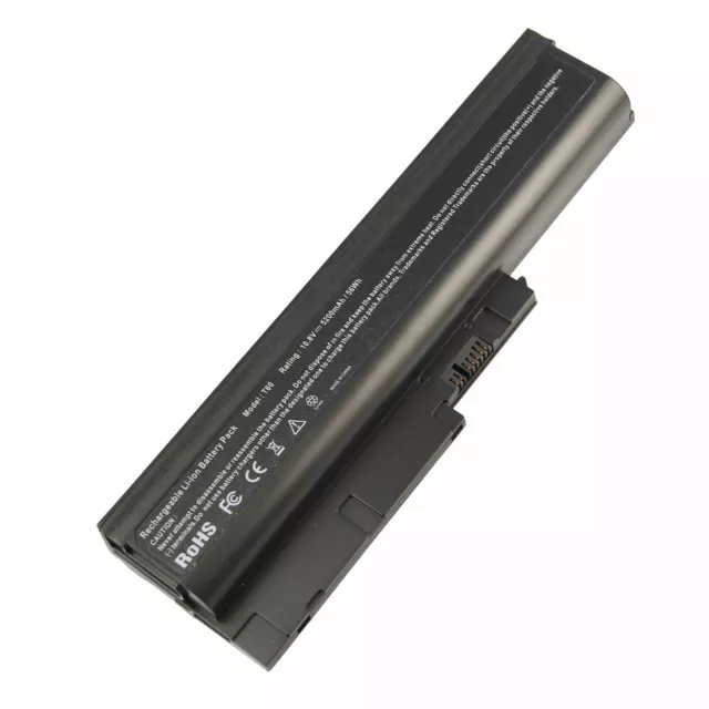 10.8V Laptop Battery For LENOVO ThinkPad T500 W500 R60 R61 T60P 40Y6795 41N5666