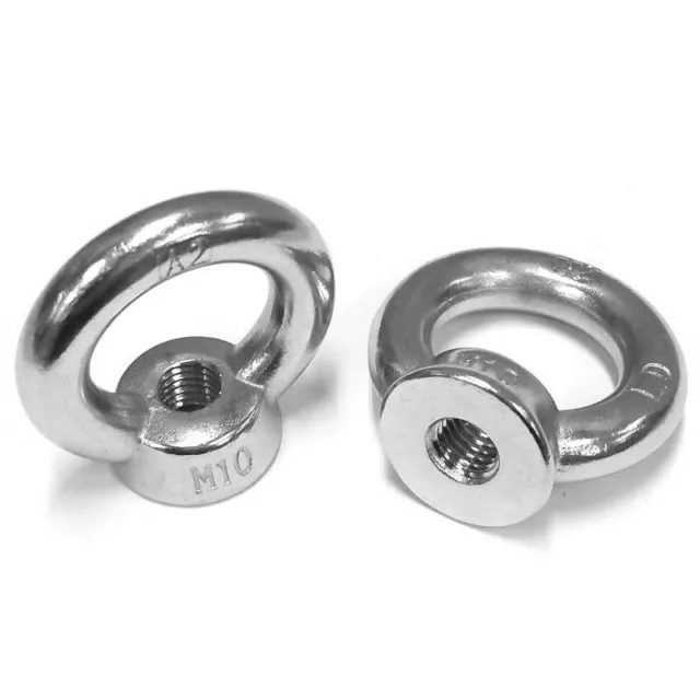 Ringmutter DIN 582 Edelstahl A2 Ring Öse Muttern M5 M6 M8 M10 M12 M16 M20