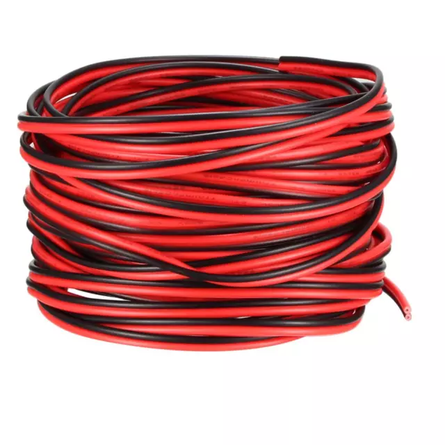 Rosso filo 2 perni cavo di prolunga cavo 22 AWG filo parallelo 8m di lunghezza