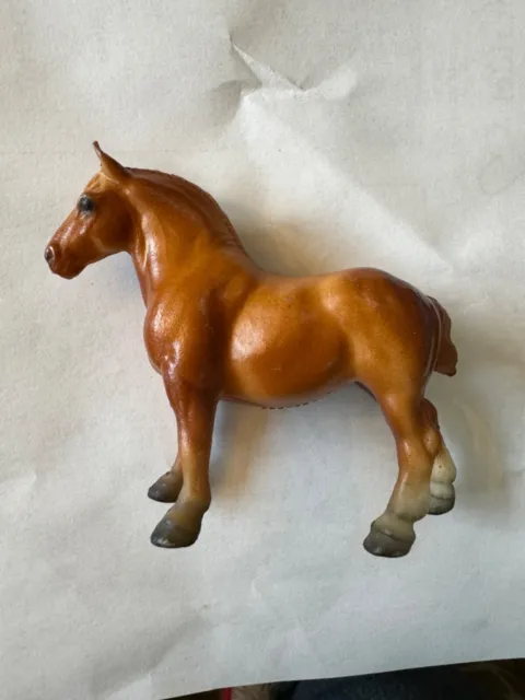 *Lower price* Breyer G1 Stablemate Chestnut Semi gloss Draft Horse #5085 Belgian