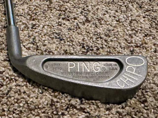 Vintage Ping Chipo Chipper Rh Original Grip