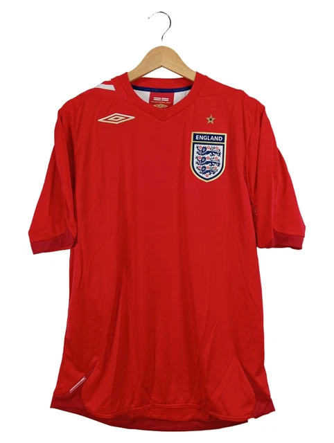Maillot Vintage Angleterre Umbro Homme - Bleu Taille XL - Comme Neuf