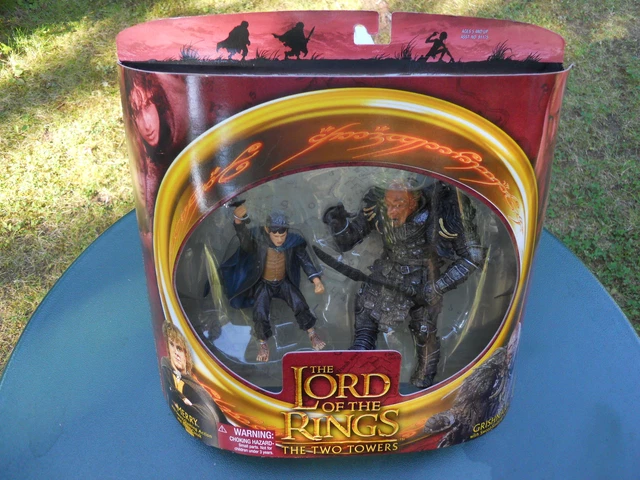 Coffret Figurines Toy Biz Le Seigneur Des Anneaux - Boromir & Lurtz, Neuf Scellé