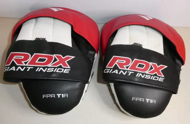 Boxing Focus Pads by RDX GIANT INSIDE FPR T1R  Muay Thai  Mitts Men and Women