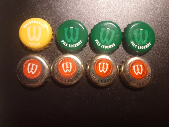 Wernesgrüner Kronkorken/bottle cap/capsule/Chapa cerveza alt rar