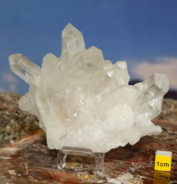 Clear Quartz Rock Crystal Cluster Himalayan - Natural Healing Raw Mineral 223g