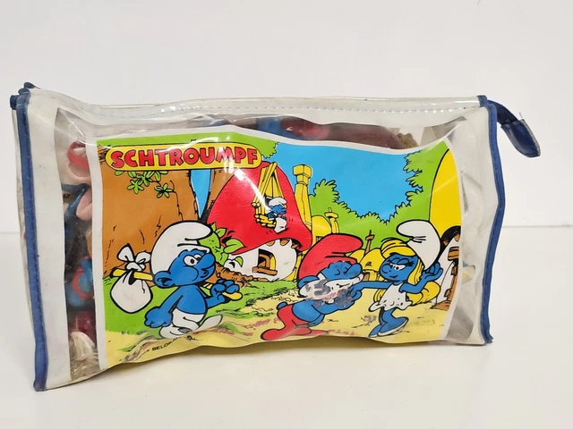 Lot De Figurines Schtroumpfs Vintage – Schleich, Années 80/90, état Proche Neuf