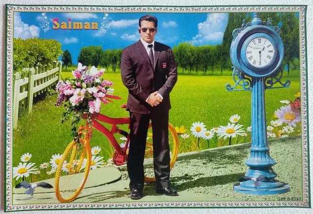 Bollywood Actor Poster Salman Khan 10.5X15.5 inch Approx