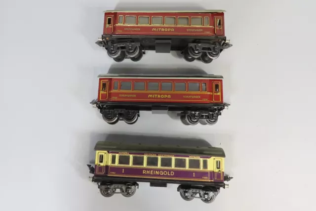 Märklin Spur 0 Eisenbahnwagen 1930er Jahre (K 119028)