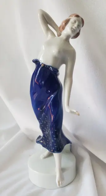 Antique Rosenthal Porcelain Figurine  Ionic Dancer H201 Early 20th Century