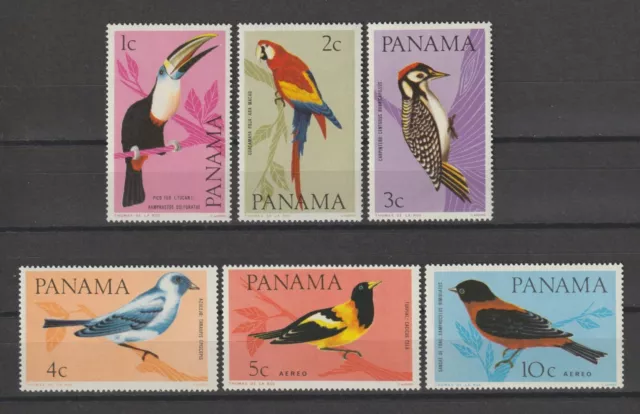 Panamá 1965 SG 915/20 montado