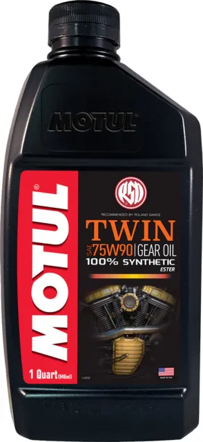 MOTUL 75W-90 Full-Synthetic HARLEY-DAVIDSON V-Twin Gear Oil 1QT