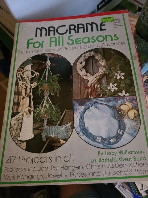 47 proyectos 1977 publicaciones artesanales Macrame para todas las temporadas