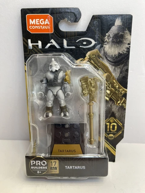 Halo Mega Bloks Set #97519 Tartaro con Statuetta Martello Gravità Halo Mega Bloks Set #97519 Tartaro con Statuetta Martello Gravità
