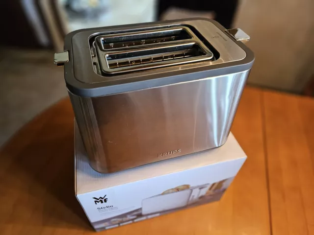 Krups KH442D Control Line Premium Toaster | Edelstahl | 2 kurze Schlitze