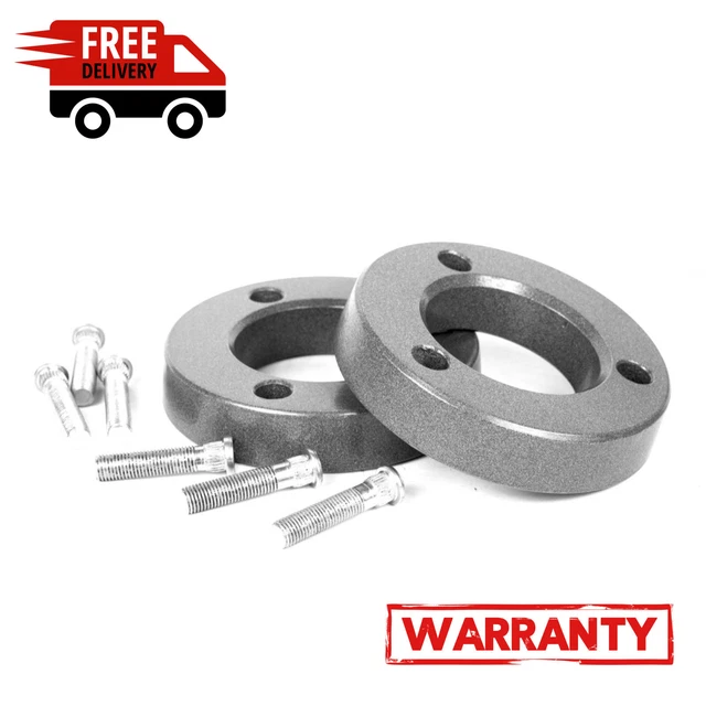 LIFT KIT FRONT Strut Coil Spacers Aluminum 25 mm for Nissan NAVARA