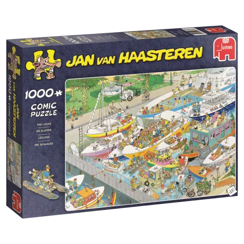 Jumbo 19067 Jan van Haasteren Die Schleuse 1000 Teile Puzzle