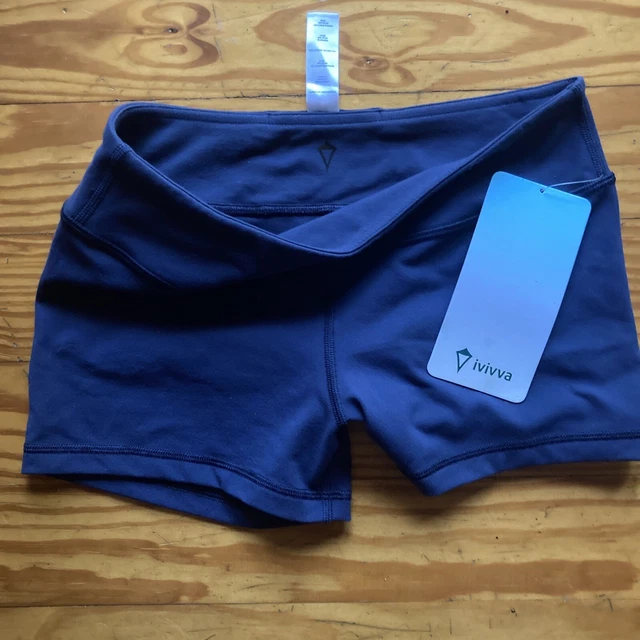 ivivva By Lululemon Rhythmic Short Luon Size 14 Deep Navy