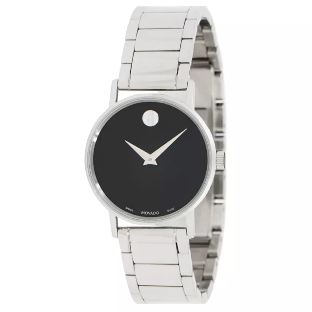 Movado 0607234 Men's Museum Black Dial Quartz Watch