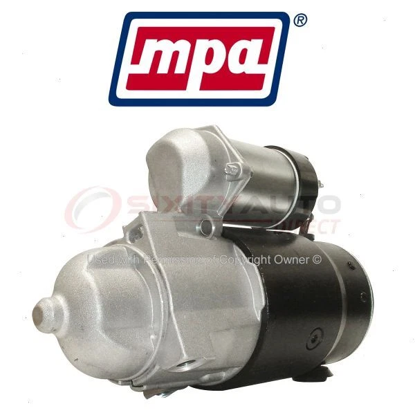 MPA Starter Motor for 1972-1974 GMC P35 P3500 Van - Electrical Charging hr