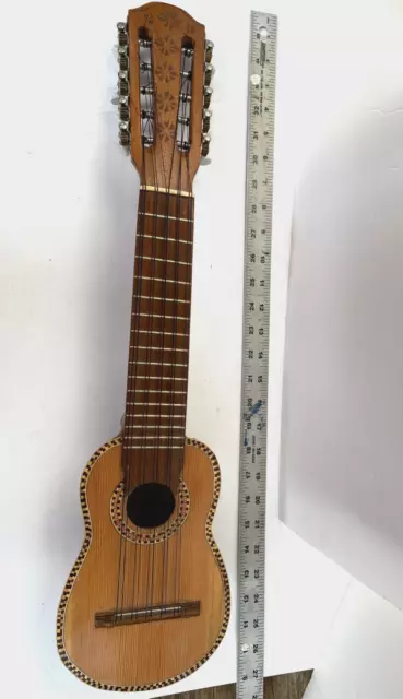 Vintage Mid Century 10-String Armadillo Charango (Bolivian)