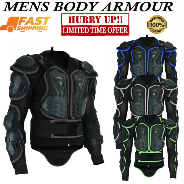 Body Armour Motorrad Protector Motocross schwarz Jacket Guard Motorrad Mx Truhe