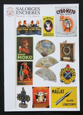Catalogue vente enchères 2015 plaque émaillée publicitaire KUB  LU MUCHA 
