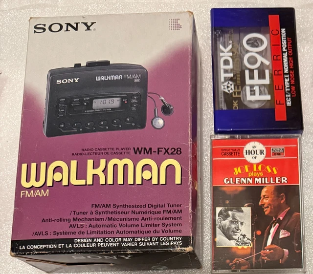 Walkman Sony WM-EX560 Vintage (Complet Avec Boîte) - Pour Pièces (ne Fonctionne Pas)