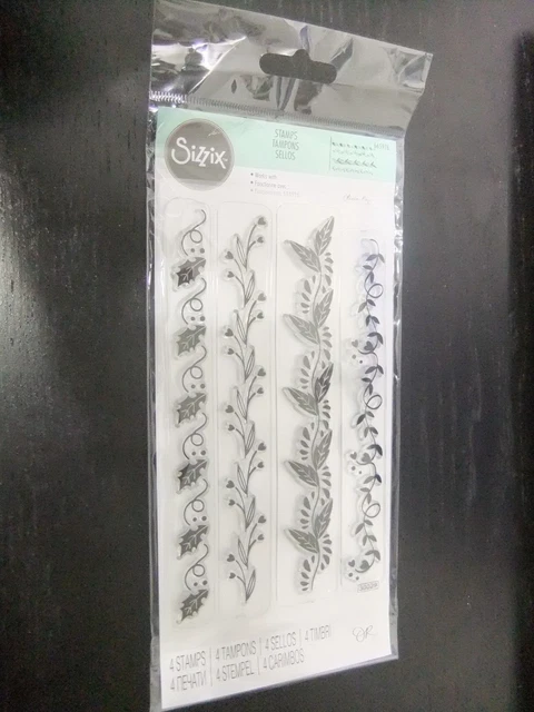 Sizzix Organic Borders Clear Stamp Set   - c20.20