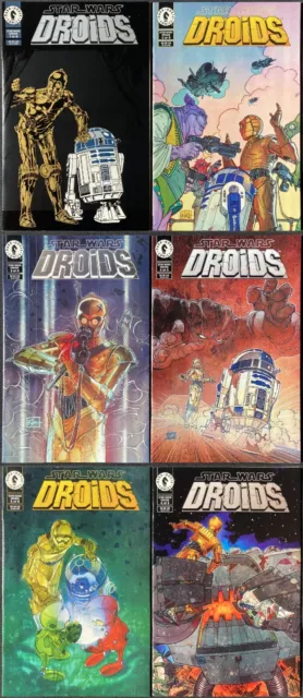 Star Wars: Droids #1-6 (Dark Horse 1994). Complete Series!